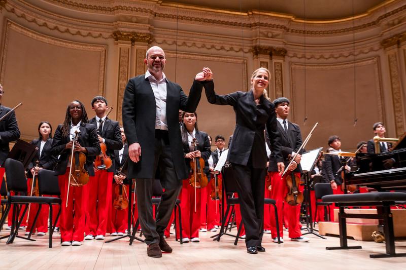 National Youth Orchestra of the USA with conductor Karina Canellakis and pianist Kirill Gerstein