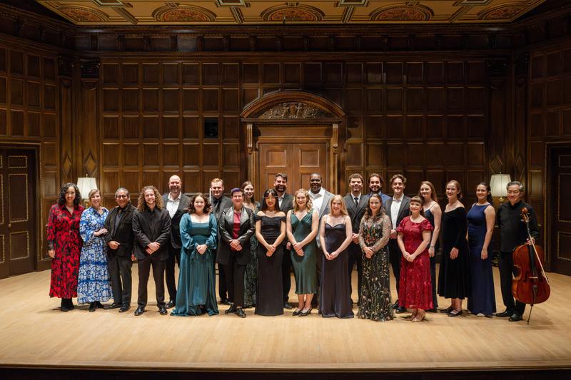 Group photo from the “In Plain Sight” recital at Kilbourn Hall
