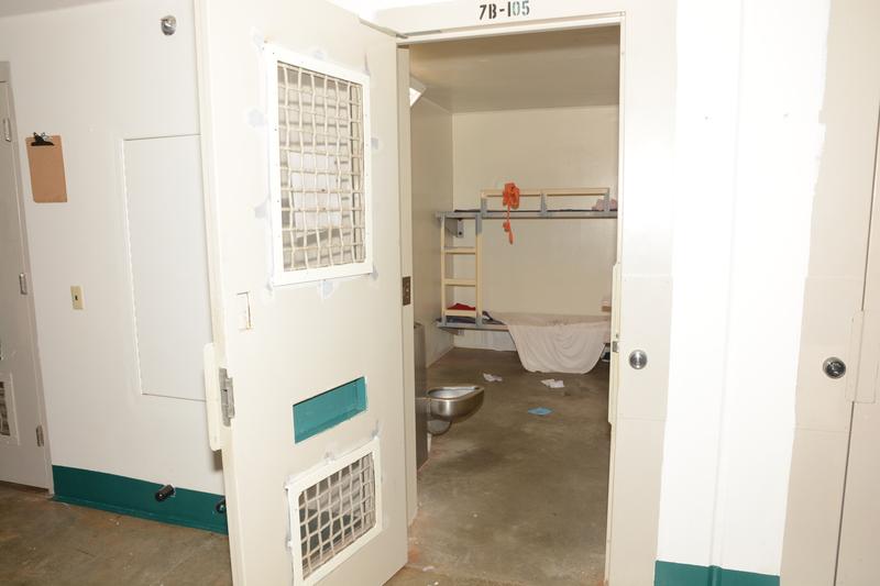 The solitary confinement cell in which Efraín Romero de la Rosa took his own life. 