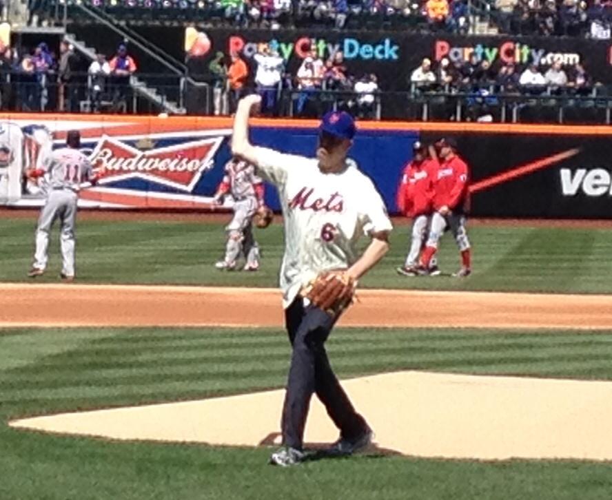 2014 in Opening Day First Pitches