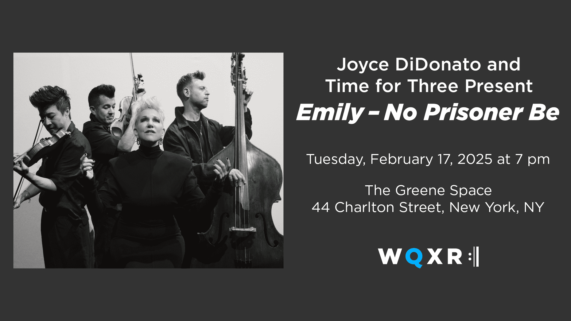 Joyce DiDonato and Time for Three