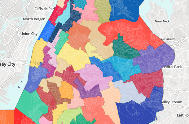 Map | City Council Prepares for Redistricting | WNYC | New York Public ...