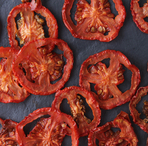 Oven-dried tomatoes