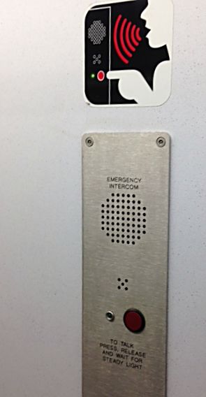 NYC subway emergency intercom system