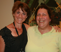 Amy Eddings and Kate Weiner