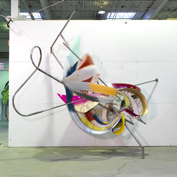 Frank Stella, K.17 (lattice variation), 2008
