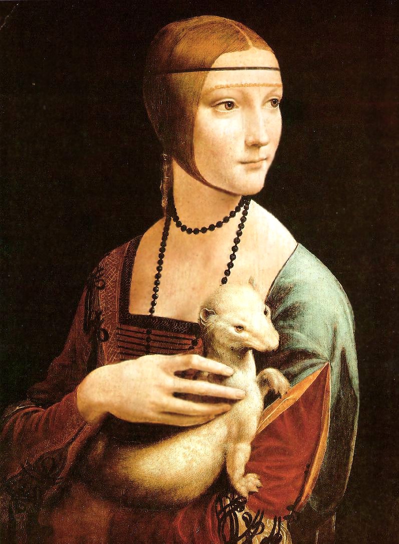"Lady with an Ermine" by Leonardo da Vinci