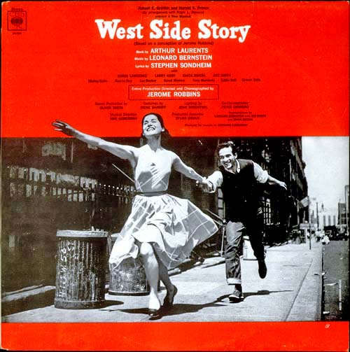 story west side album nyc cast street broadway covers recording popspots pop spots 56th bob 1957 record