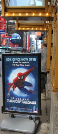 The box office is open at the Foxwood's theater.