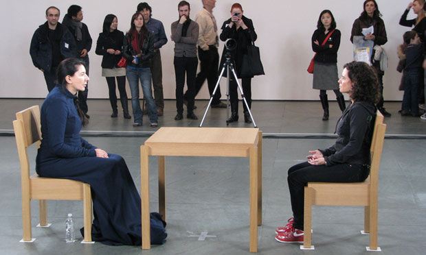 Berolige længde Afvise Asceticism as Art: Sitting in Silence with Marina Abramovic | Features |  WNYC