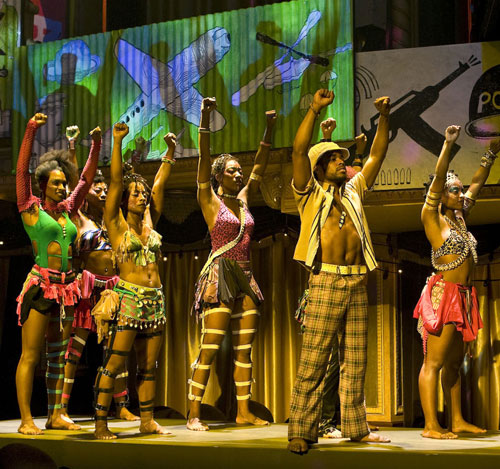 Dancers from 'FELA!'