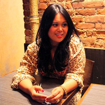 The owner of Maharlika, Nicole Ponseca