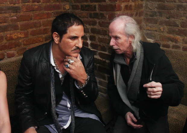 Nur Khan (left) and Don Hill (right).