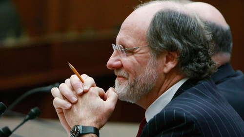 New Jersey Gov. Jon Corzine (D-NJ) participates in a House Appropriations Committee hearing on Capitol Hill, December 11, 2008. (Getty)