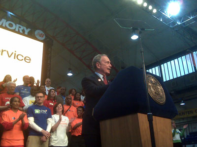 Mayor Michael Bloomberg