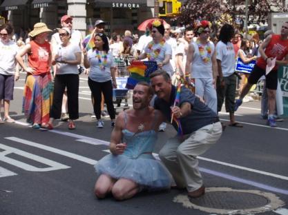 Queens Councilman David Weprin takes his campaign for City Comptroller to the streets including this year's LGBT Pride Parade.