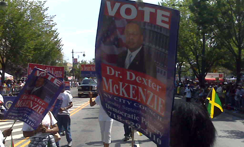 Dexter McKenzie is one of several candidates vying for the 45th council district seat of the controversial Kendall Stewart, who’s running for re-election.